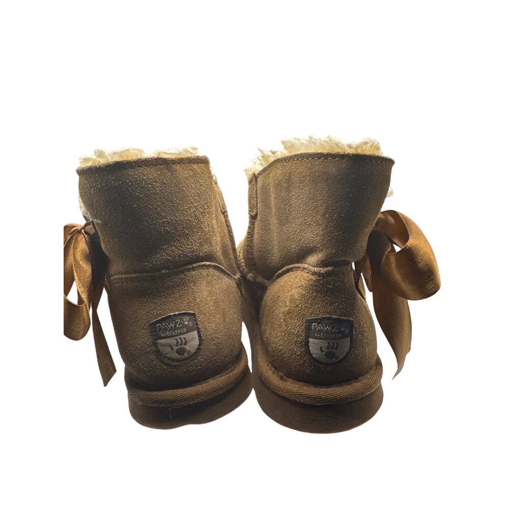Bearpaw Suede Faux Fur Winter Boots‎ Kids Youth Size 4